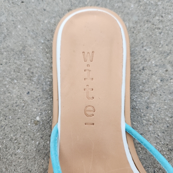 WITE 3 Colored Pop Slider Raffia Sandals - Picture 5 of 11